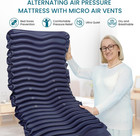Alternating Air Pressure Mattress Pad With Low Air Loss Technology   Breathable