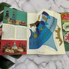 Coca Cola Vintage Promotional Christmas Ornament Set Of 4 Paper Mid Century