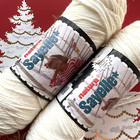 Natura Sayelle Yarn 4-ply Worsted Weight Off White Acrylic 3 5 Oz  Each 2 Skeins