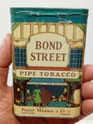 Vintage Bond Street Pipe Tobacco Tin Philip Morris   Co