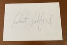 Legendary Actor Robert Redford Signed Autographed 4x6 W  Free 8x10 Photo   sale 
