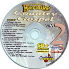 Country Gospel V0l-2 Chartbuster 5103 Karaoke Cdg New 3 Disc Set In White Sleeve