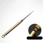2pc Titanium   Brass Toothpick     Portable  Multifunctional  Stronger Than Dental