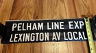 Vintage Bronx-nyc Subway 2 5 6 7 Train Pelham Express Harlem Lexington Ave Sign