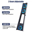 External Cooling Fan For Ps5 Slim Disc digital Console Cooler Fan Led   Usb 3 0