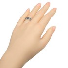 Cartier Love Ring K18 White Gold 3p Diamond  5 8 us Size  8 82g Women