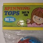 Vintage Tin Litho Globe World Map Yo Yo Toy Spinning Tops New