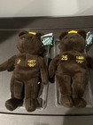 Salvino s Bamm Beano s Babe Ruth Mark Mcgwire Baseball Bears Plush Lot Of 2