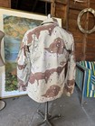 Usaf Vtg Military Chocolate Chip Combat Jacket Medium Desert Camouflage Camo  3