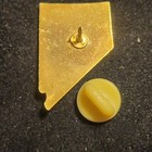 Nevada Nv Souvenir State Lapel Pin Hat Vest Tie Tack Resin Gold Tone Travel Bird