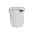 Rubbermaid Commercial Products Brute Trash Can Size 10 Gallon White