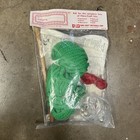 Vtg Fibre Craft Macrame Jingle Tree Kit Complete Christmas Xmas Craft Wall Decor