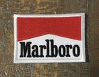 Marlboro Cigarettes Racing Team Smoking Tobacco 3  Retro Logo Iron-on Patch