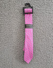 Lauren Ralph Lauren Silk Blend Classic Sailboat Tie Boys Pink blue Keeper Loop 