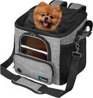 Outdoor Safety Basket Soft-sided Ventilated Bike Carrier Backpack Dog Pet Bicyc