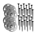 New Schluter Kerdi Board Set- Screws And Washers- 100 Count- Kbzs35gt32z100