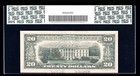 Dbr 1974  20 Frn St  Louis Fr  2071-h Pcgs 64 Ppq Serial H21484717b