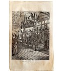 Hand Pump Exhibit 1876 Worlds Fair Centennial Expo Victorian Woodcut Dwaa3b