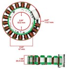 Stator   Regulator Rectifier For Yamaha Warrior 350 Yfm350 1988 W ignition Coil