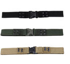 Black Tactical Emt Security Guard Police Swat Duty Utility Belt Nylon Adjustable