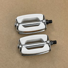 White chrome Schwinn Stingray Krate Bike 1 2  Bow Pedals Vintage Cruiser Bicycle