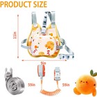 3 In 1 Toddler Harness Leash reflective Kids Leash   Anti Lost Wrist Link For   