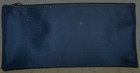 Omaha National Dark Bank Blue Zipper Money Bag Omaha Nebraska Ne