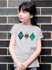 Alien Peace Trio Emoji - Futuristic Symbol Art Design Youth s T-shirt