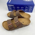 Birkenstock Arizona Mocha Soft Footbed Comfort Unisex Sandals Shoe Eu37-45