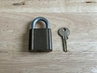 Vintage Yale Brass Padlock With Key