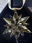 2017 Swarovski Crystal Star Ornament Mint Condition W box   Certificates