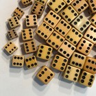Huge Lot  over 50  Vintage Bakelite Dice   1 4-5 8 