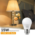 Low Watt Led Bulbs  1 5w Equivalent 15w-20w  A15 15w Soft White 2700k  8-pack E2