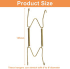 Plate Hangers For The Wall - Stainless Steel Invisible Heavy Duty Wire Plate Hol
