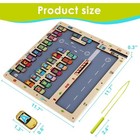 Magnetic Alphabet Maze Letter Puzzle For Fun Learning  Montessori Educational