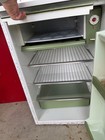 Vintage Sears Compact Refrigerator   Freezer     Retro Green Interior     Works