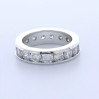 Eternity Wedding Ring Classic 14k Gold 3 50 Carat Round Lab-grown Diamond D Vvs1