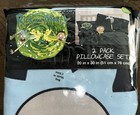 Rare Rick And Morty Space Ship Adult Swim 2018 2 Pack Pillow Case Set 20x30in K1