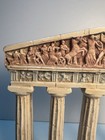 Vtg Souvenir From Handmade Parthenon Acropolis Temple Columns Signed By Artist