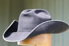 Atwood 5x 6 7 8 Cowboy Hat Black 5    Crown 4    Brim  Bound Edge 