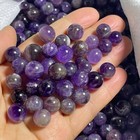 15pcs Dream Amethyst Stone Ball Sphere Mineral Specimen Healing Crystal 11-13mm
