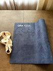 Ora Yoga Premium Suede Large Yoga Mat W strap Eco Friendly 72  X 24  3mm Thick