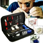 16pcs Watch Repair Tool Kit     Link Remover  Spring Bar   Case Opener Set  us 