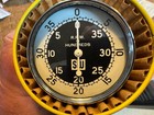     vintage 1957 Stewart Warner Portable Hand Tachometer Model 757-w R p m  Nice