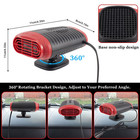 1000w Heater Portable Heating Cooling Fan Defroster Demister Car Truck 12v Lot