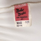 Vintage Malco Modes Square Dancing Petticoat White 2 Layers Size P