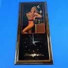 Vintage Snap On Clock 80 s 90 s Pin Up Clock  Garage Clock Snap-on Tools Nos L4