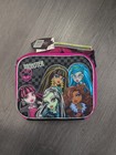 Monster High Dolls Mattel Soft Insulated Lunch Bag For Kids  Teens  Girls
