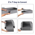 Toddler Travel Bed  Portable Travel Beds - Foldable Soft Foam Floor Cot With    