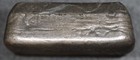 Vintage Silvermat 2nd Gen  5 00 Oz Poured Silver Ingot Bar W  Weight Stamp  930